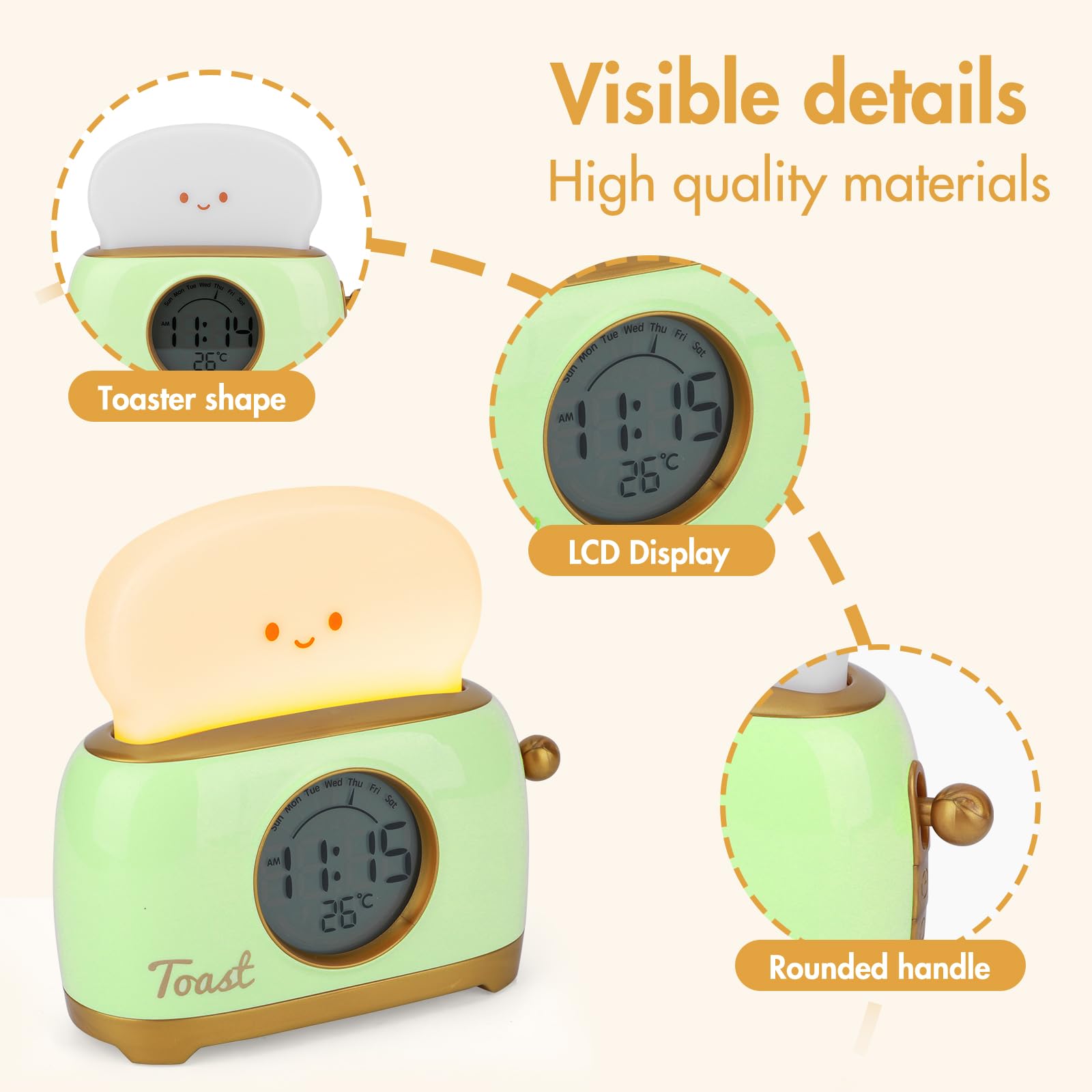 Toast Alarm Clock