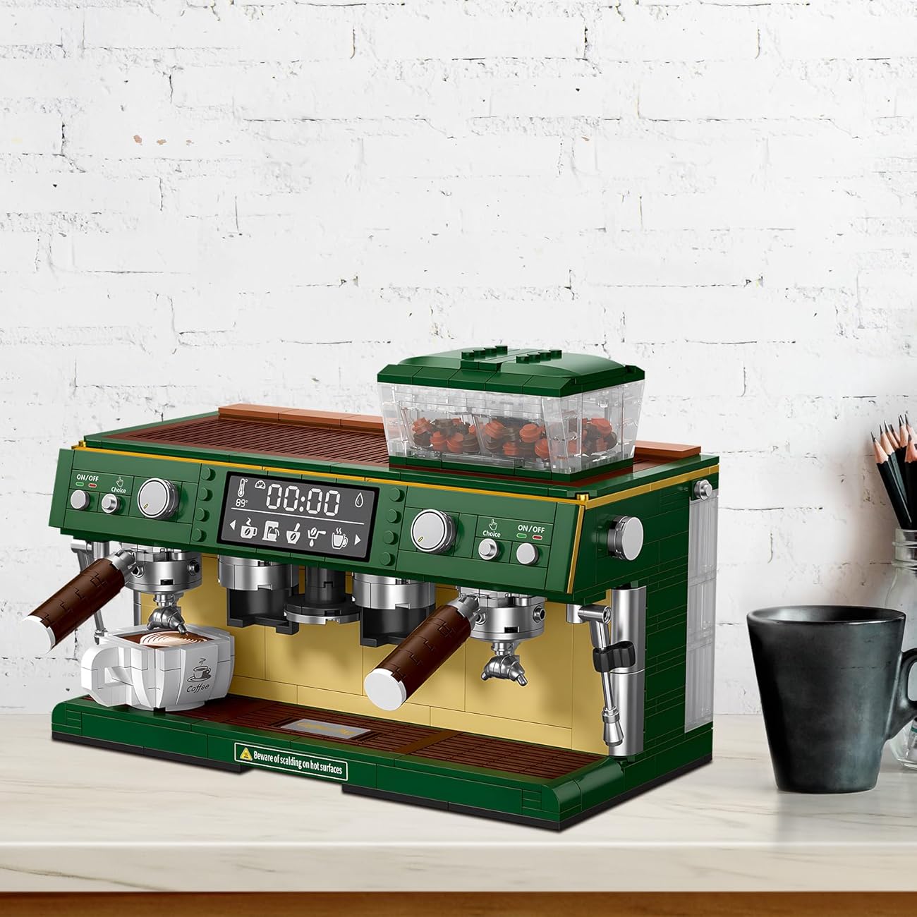Espresso Coffee Machine Building Blocks Set