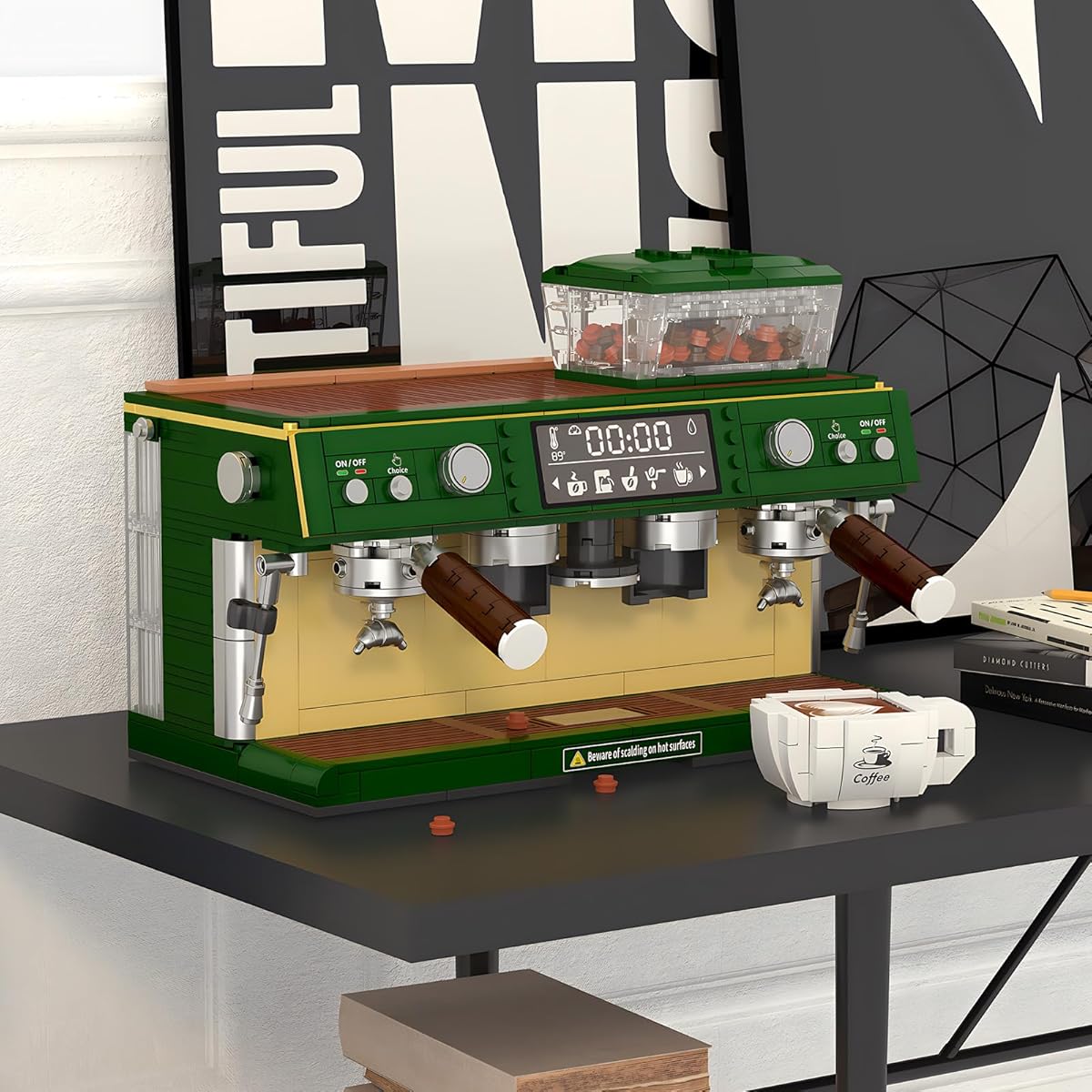Espresso Coffee Machine Building Blocks Set