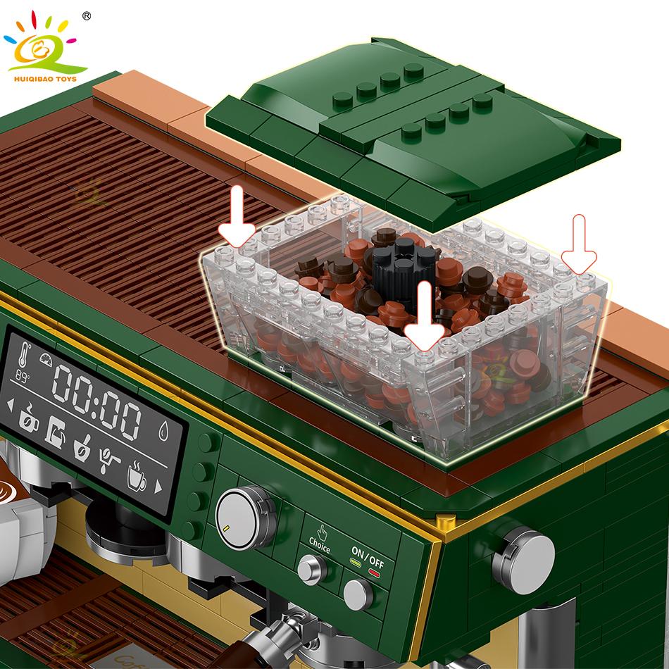 Espresso Coffee Machine Building Blocks Set