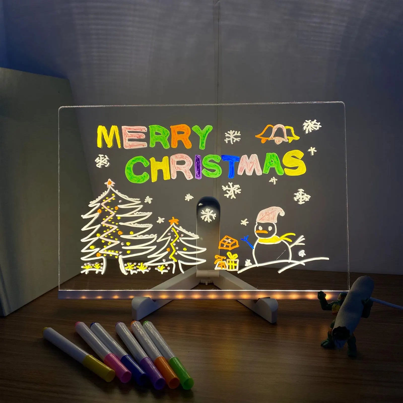 Glowing LED Drawing Board