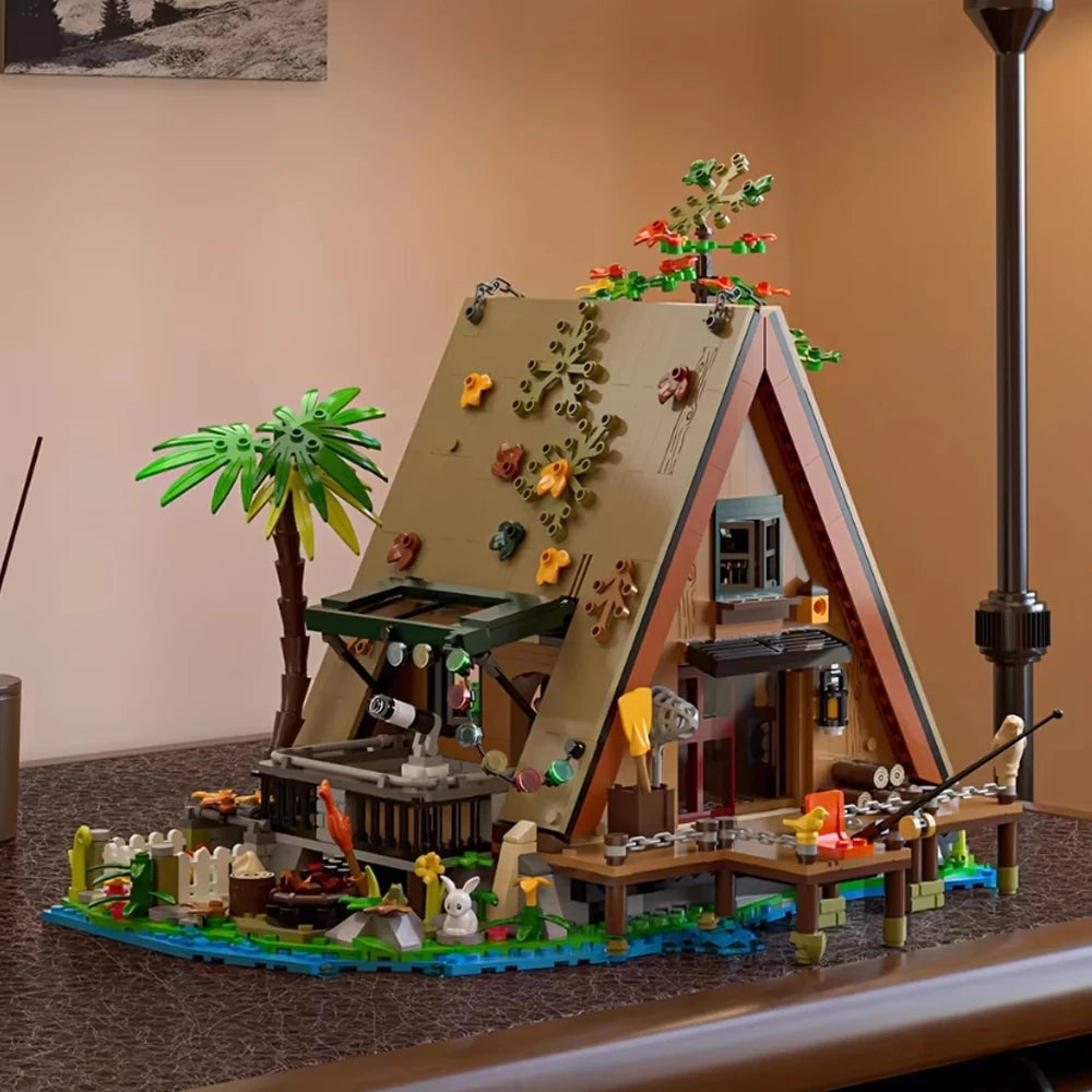 A-Frame Forest Cabin