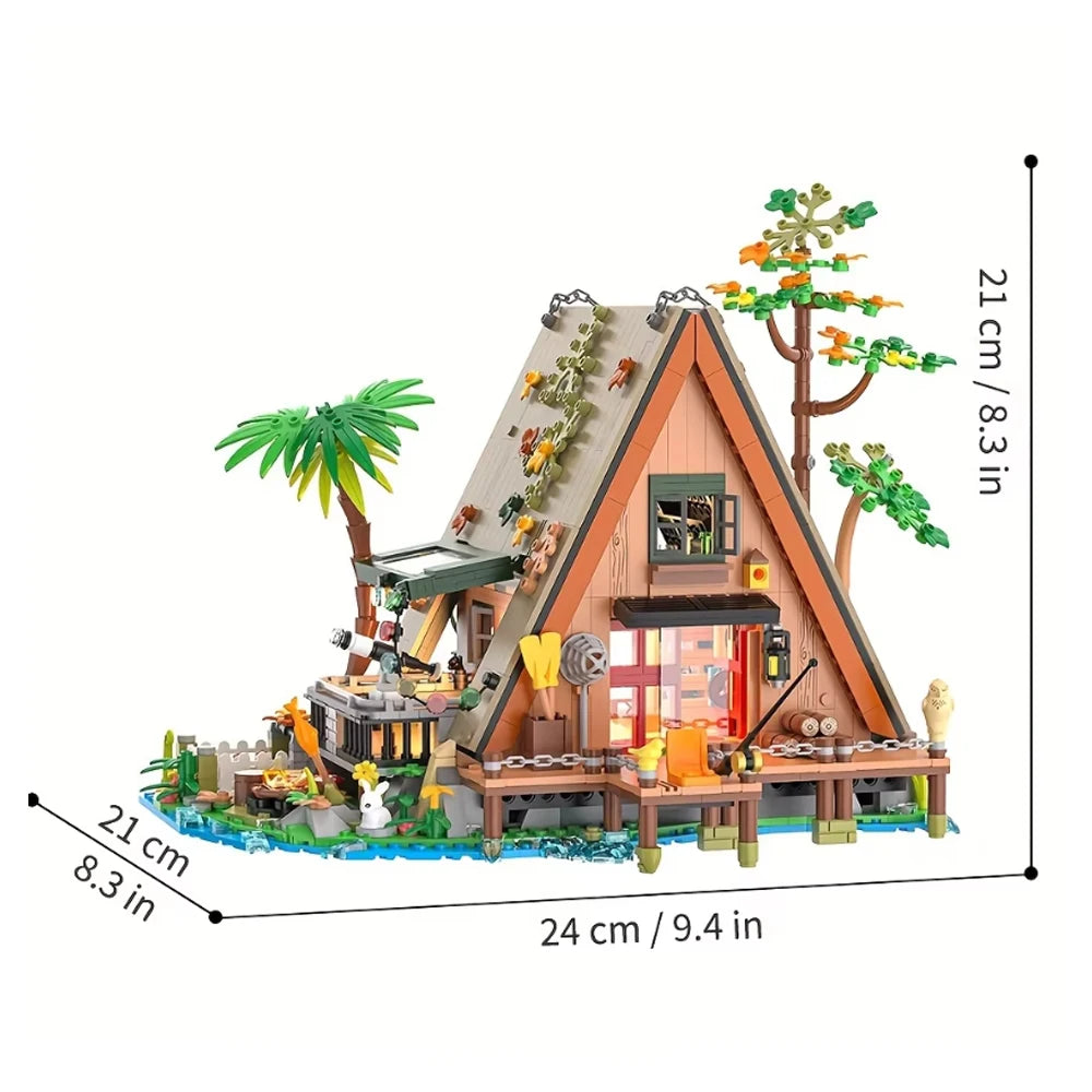 A-Frame Forest Cabin