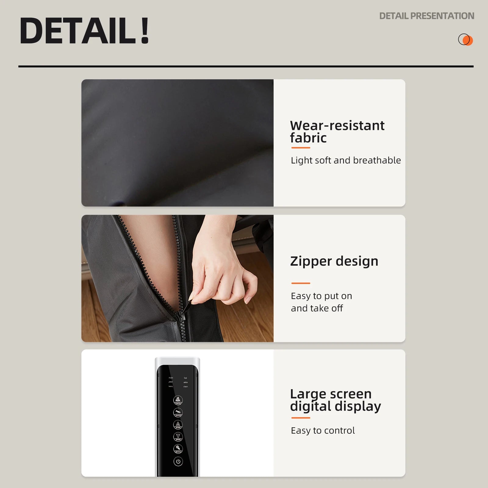 Air Wave Leg Compression Massager