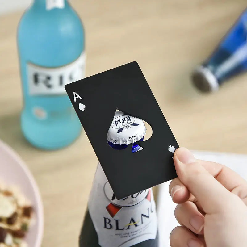 Playing Card Bottle Opener
