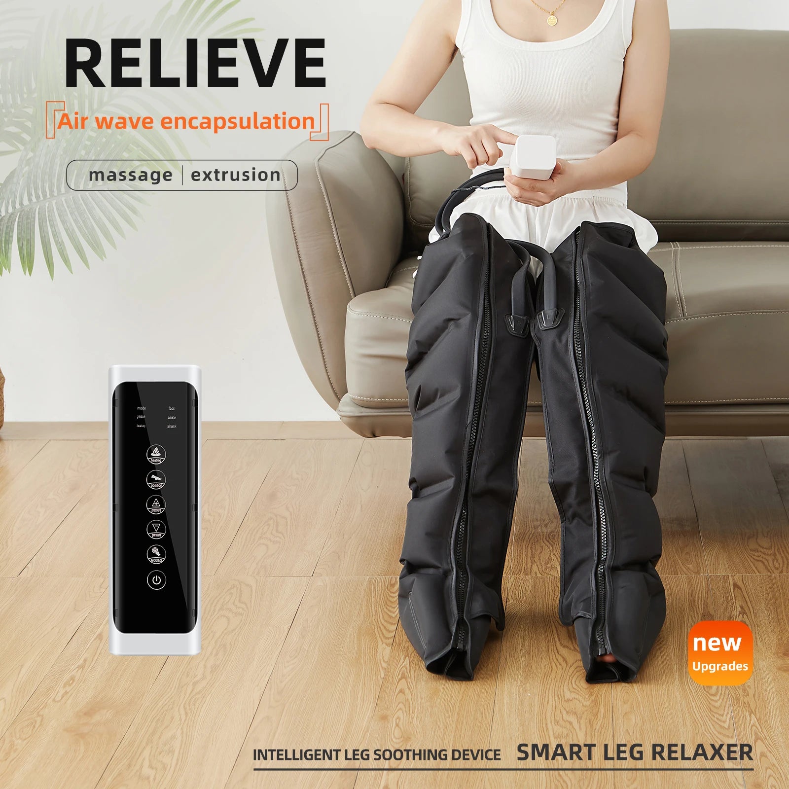 Air Wave Leg Compression Massager
