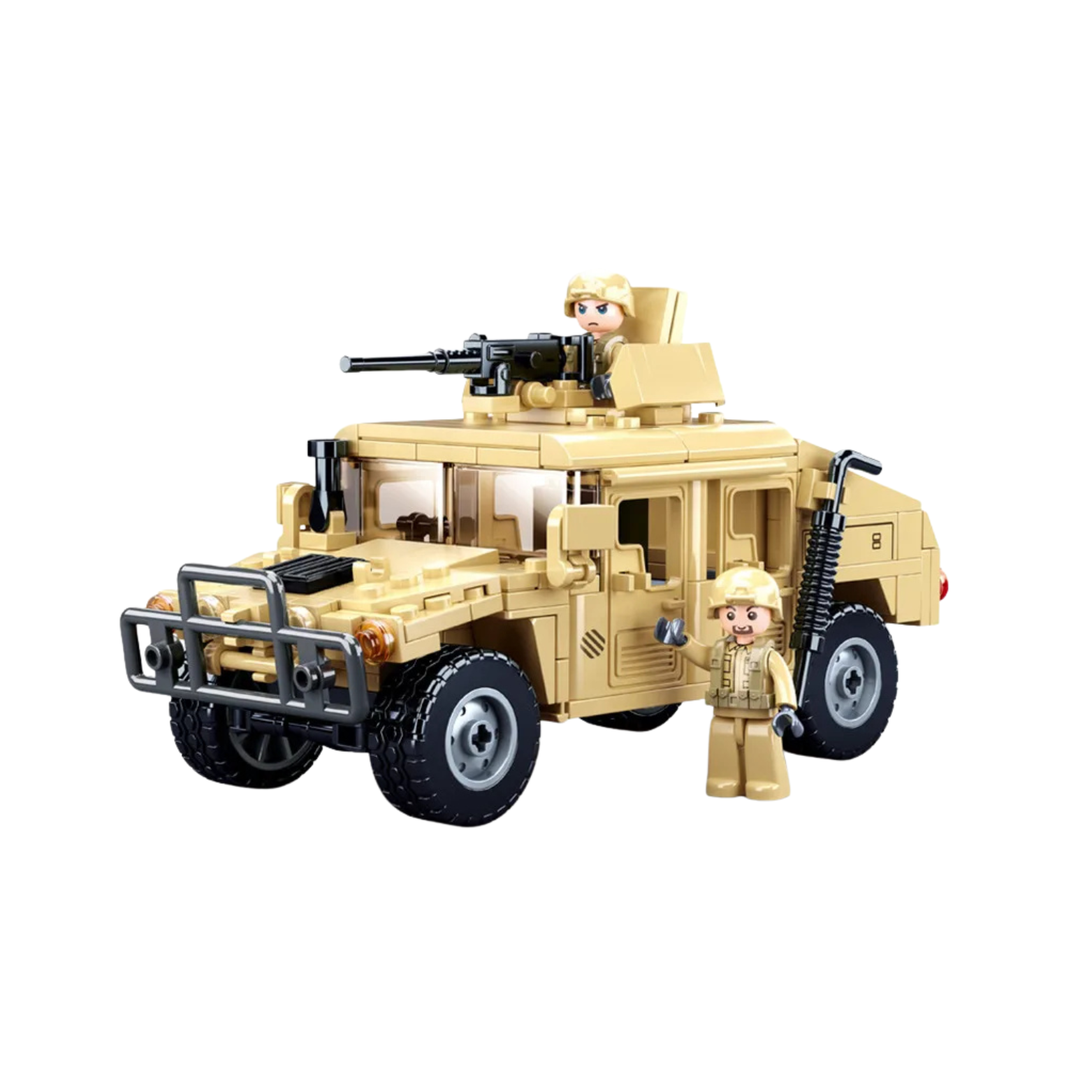 Military Humvee Building Blocks Set