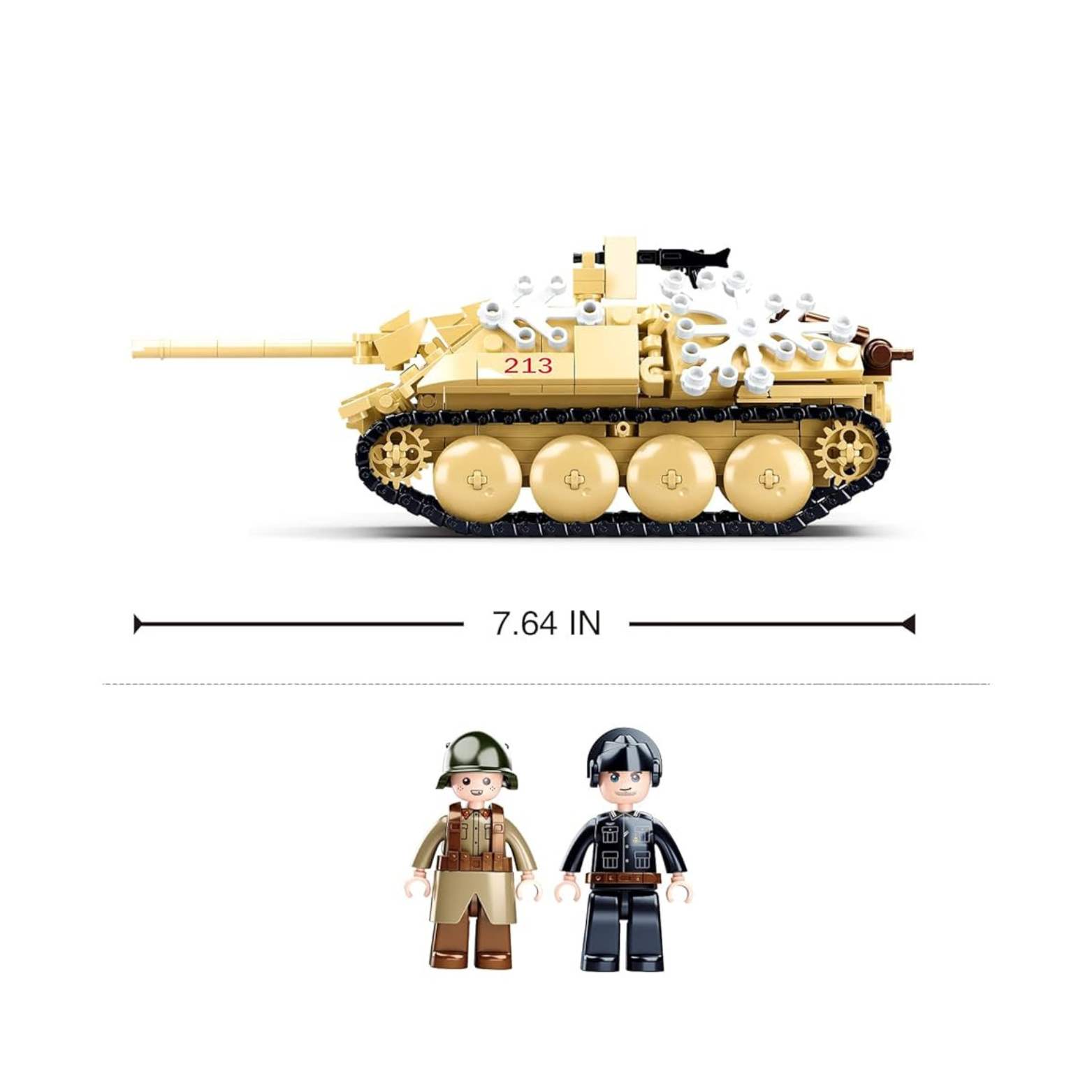 Jagdpanzer Military Tank Building Blocks Set