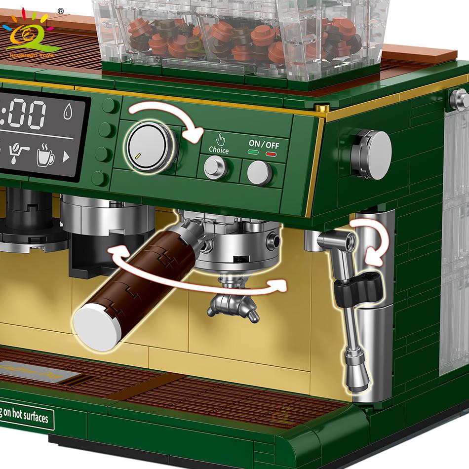 Espresso Coffee Machine Building Blocks Set