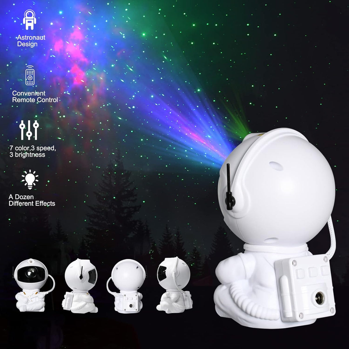 Astronaut Galaxy Projector