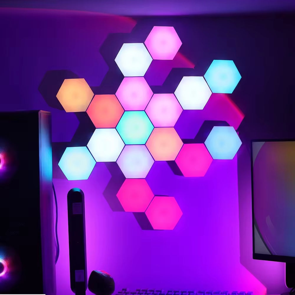 Smart Hexagon LED Light Panels